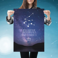 Acuario | Constelación zodiaca personalizada