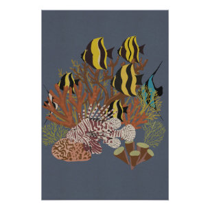 Póster Acuario Vintage