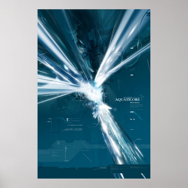 Póster Acuático (Frente)