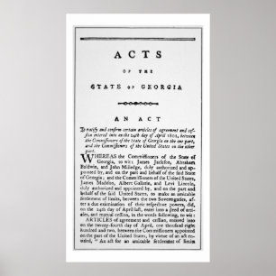 Póster Acuerdo que documenta el retiro forzado del en