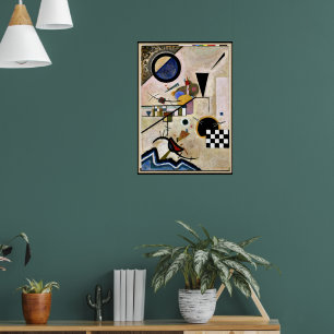 Póster Acuerdos opuestos por Kandinsky