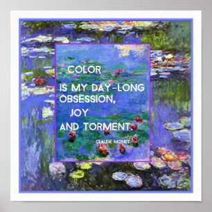 Póster Acuíferos Monet