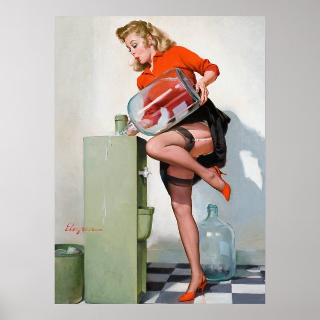 Póster Acumulador de agua (Frente)