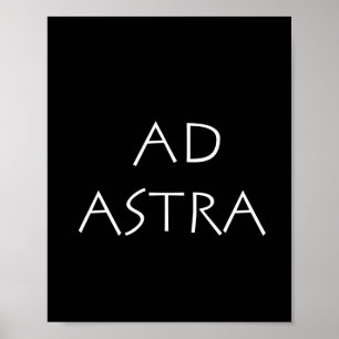 Póster Ad astra