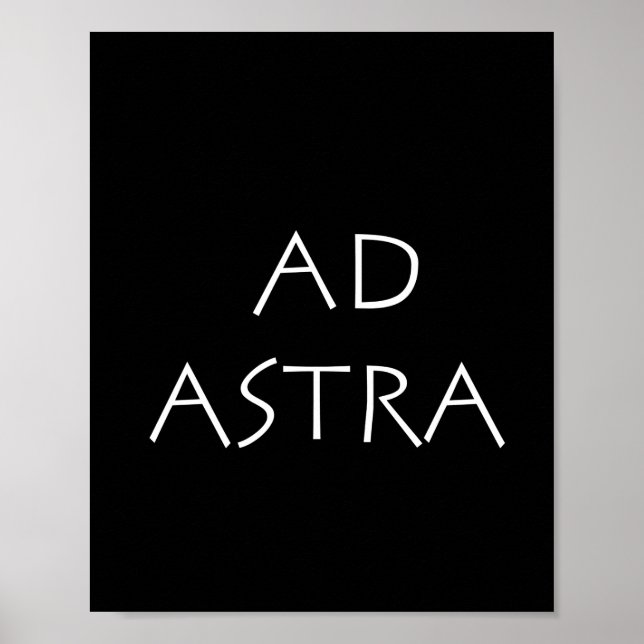 Póster Ad astra (Frente)