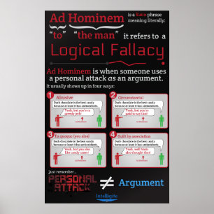 Póster Ad Hominem