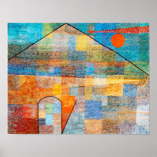 Póster Ad Parnassum, Paul Klee