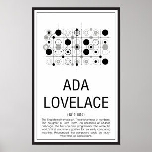 Póster Ada Lovelace