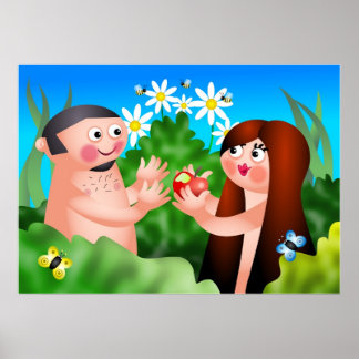 Póster adam ansd eve