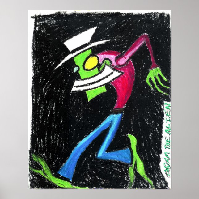 Póster Adam el Poster Alien (Frente)