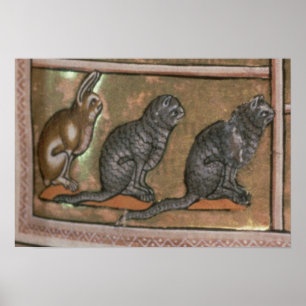 Póster Adam naming the animals, of North Midlands