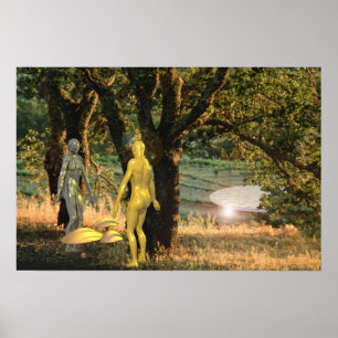 Póster Adam y Eve