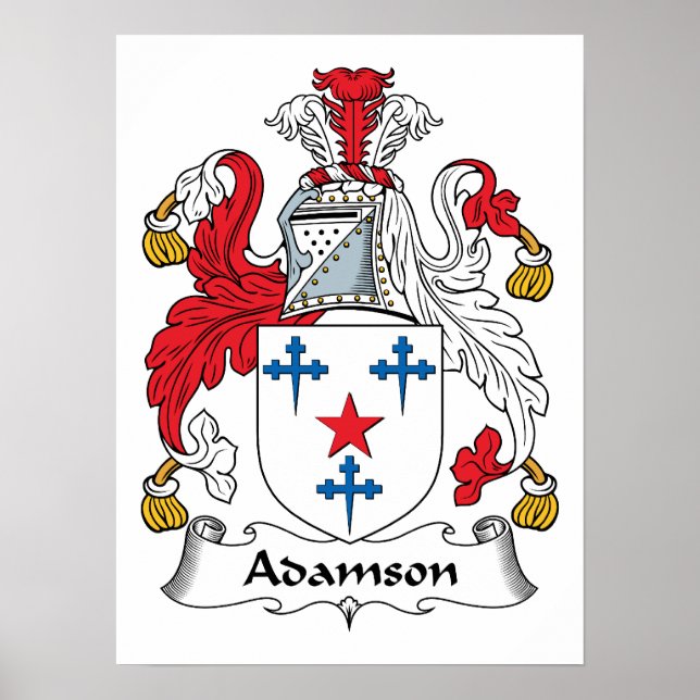 Póster Adamson Family Crest (Frente)