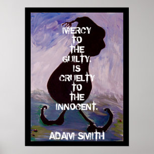 Póster Adán Smith - cita - poster