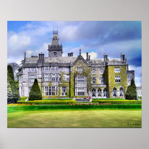 Póster Adare Manor Print