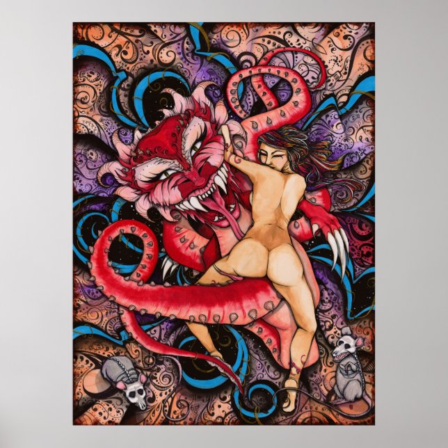 Póster "Addict" Series PRINT (Frente)