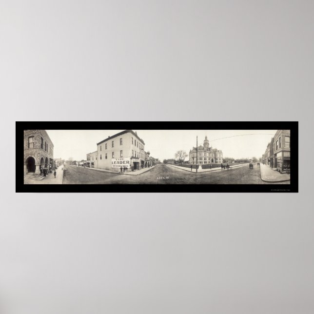 Póster Adel, IA Photo 1907 (Frente)