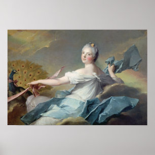 Póster Adelaide de Francia, como el elemento del aire