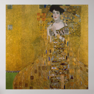 Póster Adele Bloch Bauer por Gustav Klimt