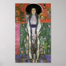 Póster Adele Bloch por Gustav Klimt art nouveau art