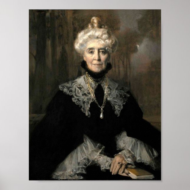 Póster Adeline M. Noble (Frente)