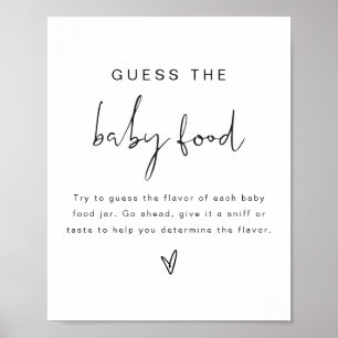 Póster ADELLA Boho adivina el juego de Baby Shower de com