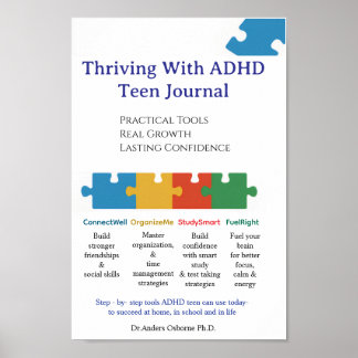Póster ADHD  2] Use this one ***FRONT COVER  TEEN JOURNAL