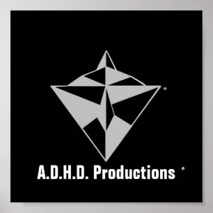 Póster ¡adhd logo POSTER!