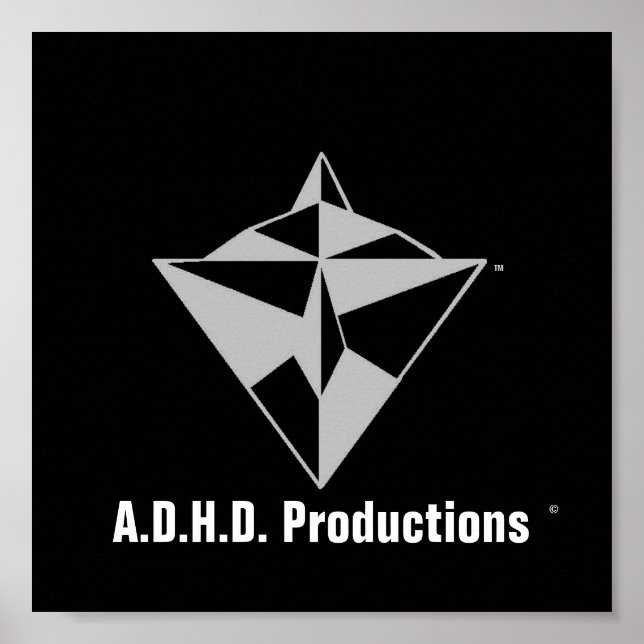 Póster ¡adhd logo POSTER! (Frente)