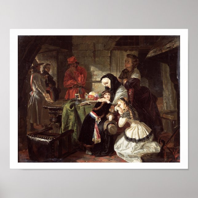 Póster Adición final de Marie-Antoinette (1753-93) a la D (Frente)