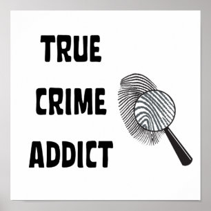 Póster Adicto al crimen verdadero