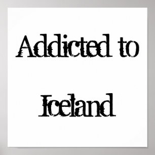 Póster Adictos a Islandia
