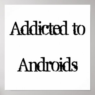 Póster Adictos a los androides