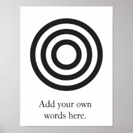 Póster Adinkrahene | Grandeza, carácter, liderazgo