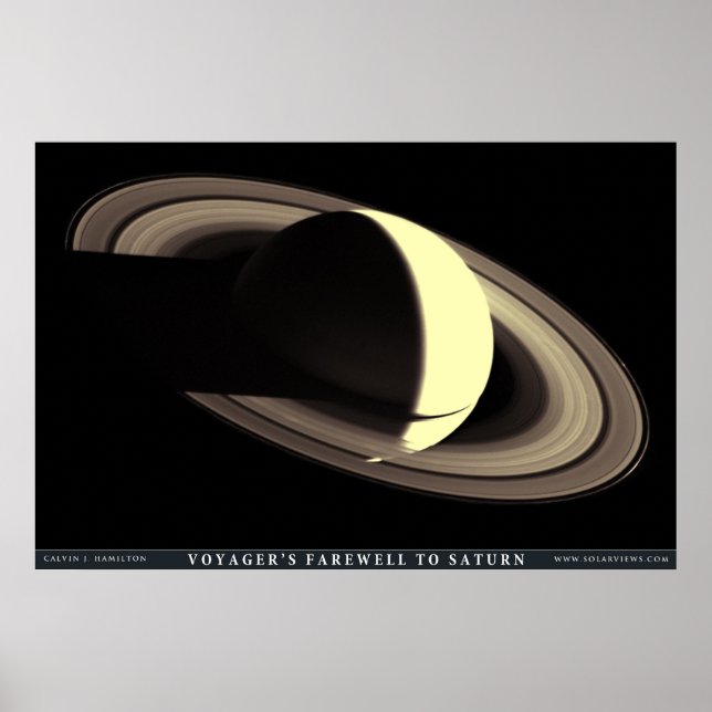 Póster Adiós a Saturno (Frente)