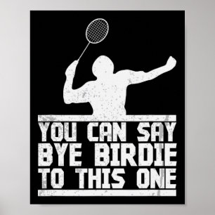 Póster Adiós Birdie A Esta Divertida Obra De Raquetón De 