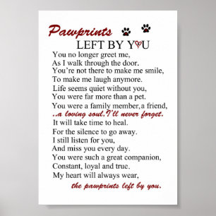 Póster Adiós Perro, Por Siempre En Mi Corazón