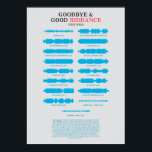 Póster Adiós y buen baile<br><div class="desc">El álbum de Adiós y Buena Riddance hizo para posters y similares. Excelente para cualquiera interesado en la música de cualquier tipo</div>