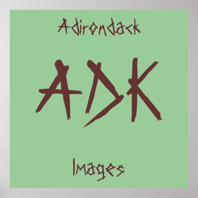 Póster Adirondack Images (Frente)
