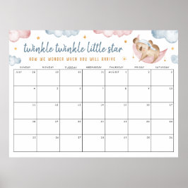 Póster Adivina la fecha