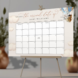 Póster Adivina La Fecha De Vencimiento Del Poster Del Ele