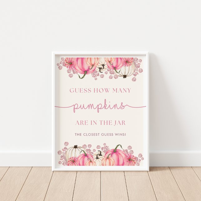 Póster Adivinen Cuántas Calabazas Hay En El Rótulo Jar (Subido por el creador)