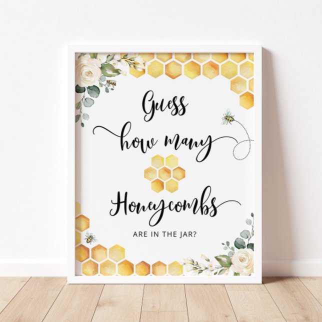 Póster Adivinen cuántos panes de miel hay en el frasco (Subido por el creador)