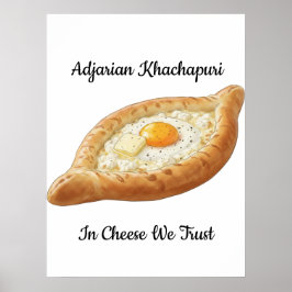 Póster Adjarian Khachapuri 