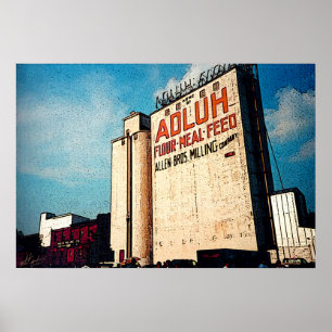 Póster Adluh Flour