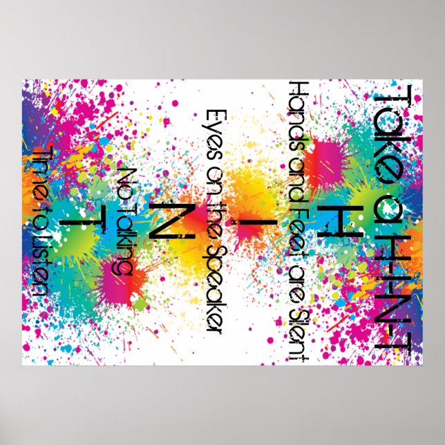 Póster Administración de aulas (Frente)