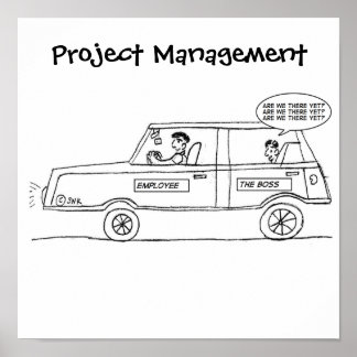 Póster Administración de proyectos