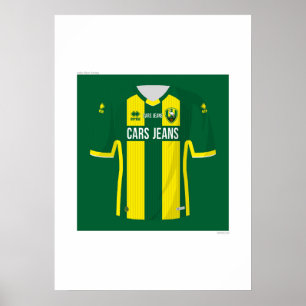 Póster ADO Den Haag Home Shirt 2019/20