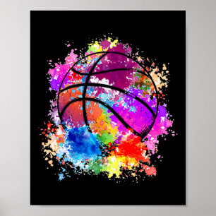 Póster Adolescentes Chicas Bysketbyll Mujeres Byller Dunk
