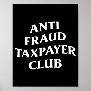Póster ¿Adónde fue mi impuesto? Club de contribuyentes an